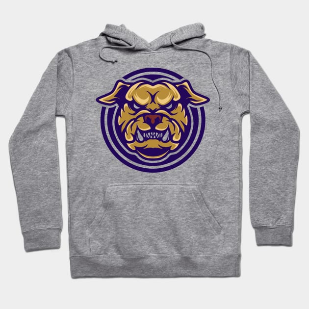 Dog angry Hoodie by Tuye Project